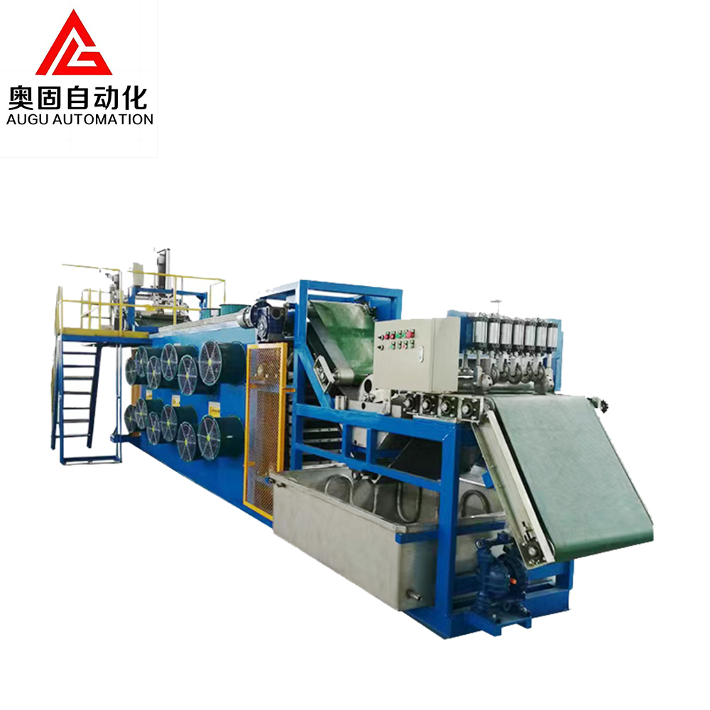 Augu Batch Off Cooling Line: pakollinen kumitehtaille, mukavuuden vuoksi räätälöity!